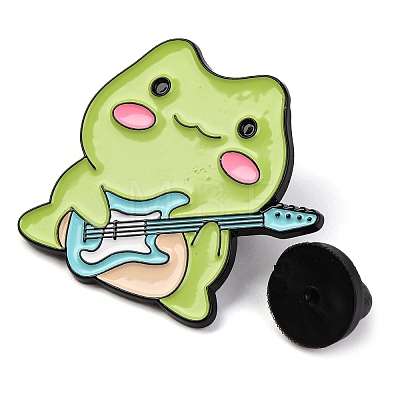 Cartoon Frog Enamel Pins JEWB-S033-02C-1
