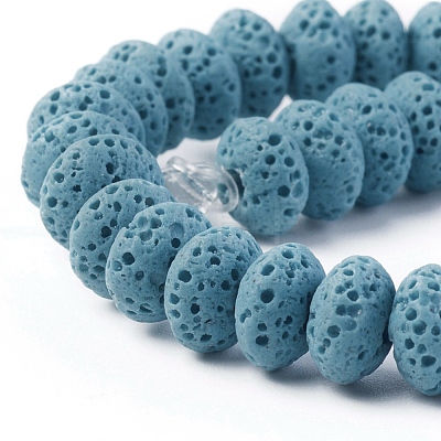 Natural Lava Rock Beads Strands G-F671-01A-04-1