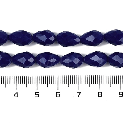 Opaque Solid Color Beads Strands EGLA-N013-P6mm-D03-1