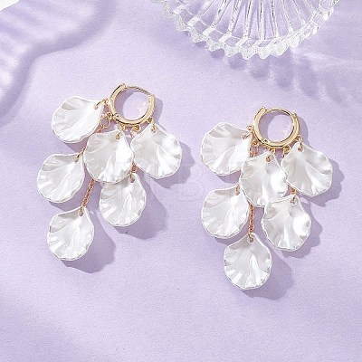 Petaline ABS Plastic Imitation Pearl Chandelier Earrings EJEW-TA00775-1