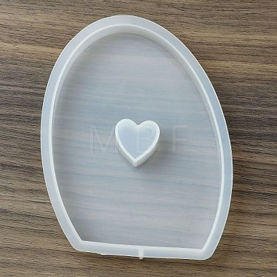 Easter Egg with Heart Shape Candle Holder Silicone Molds SIL-Z019-01B-1