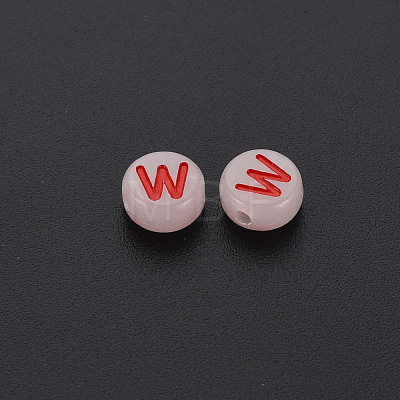 Acrylic Beads MACR-N008-58W-1