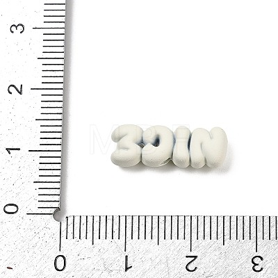 Spray Painted Alloy Beads PALLOY-S038-11B-1