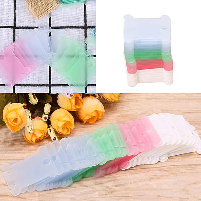 150Pcs Plastic Thread Winding Boards TOOL-CP0001-49C-1