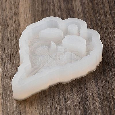 Silicone Pendant Molds AJEW-M221-01A-1
