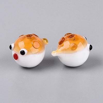 Handmade Lampwork Beads LAMP-Q039-12E-1
