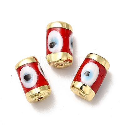 Handmade Evil Eye Lampwork Beads LAMP-M012-01LG-E-1