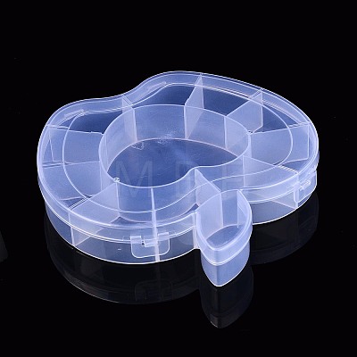 Apple Plastic Bead Storage Containers CON-Q023-03-01-1