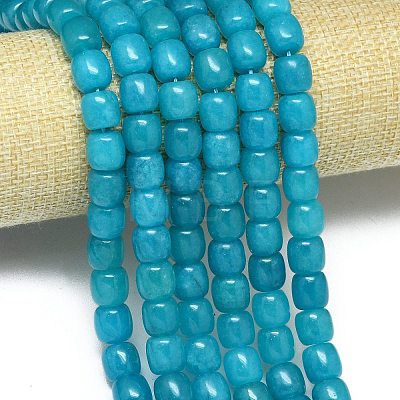 Natural Malaysia Jade Beads Strands G-B165-F03-10x10mm-1