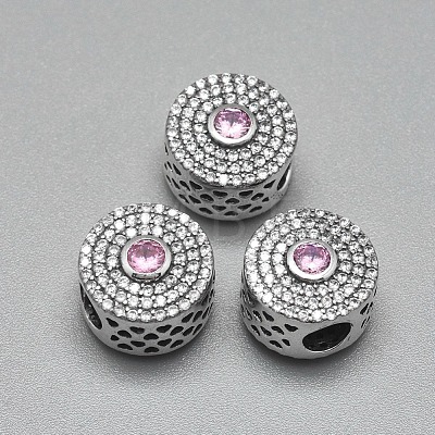 925 Sterling Silver European Beads STER-I019-40C-1