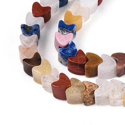 Natural Mixed Gemstone Beads Strands G-T143-32-1