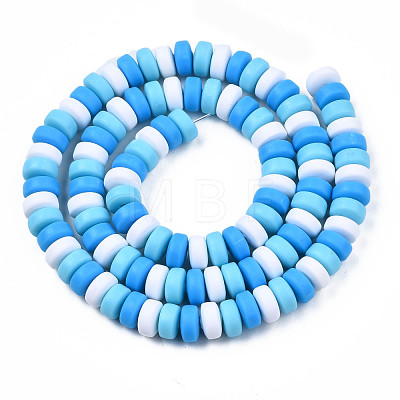 Handmade Polymer Clay Beads Strands CLAY-N008-008T-1