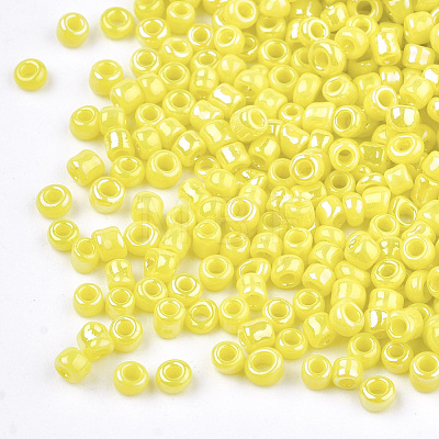 Opaque Glass Seed Beads SEED-S023-01B-02-1