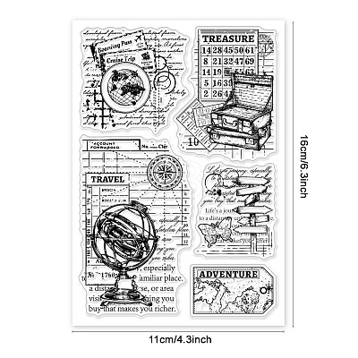 Custom PVC Plastic Clear Stamps DIY-WH0448-0564-1