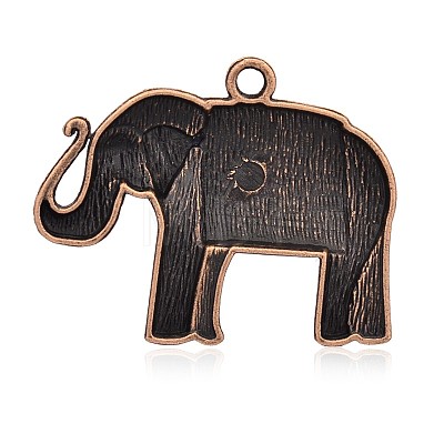 Tibetan Style Alloy Pendants LS-TIBEP-L015-03R-NF-1