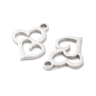 316 Surgical Stainless Steel Charms STAS-Q314-21P-1