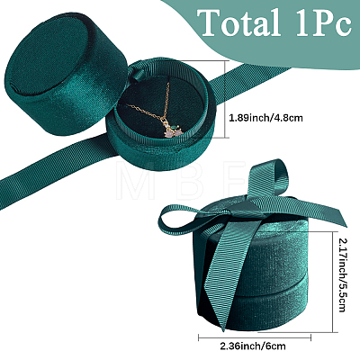 Column Velvet Finger Ring Package Boxes CON-SC0001-21A-1