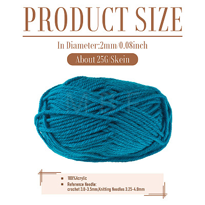 Light Acrylic Fiber Yarn OCOR-TADJ0001-01M-1