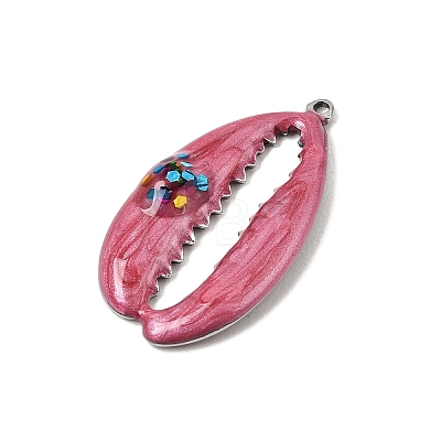 304 Stainless Steel with Enamel Pendants SA-CBAA487-06P-1