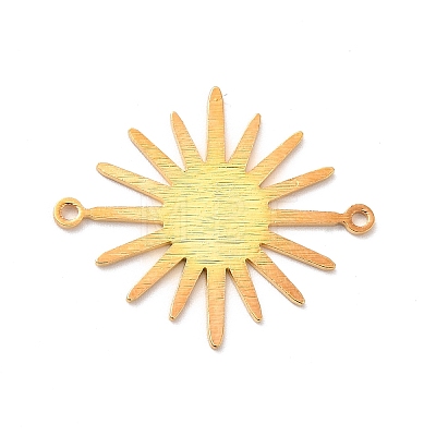 Rack Plating Brass Connector Charms LS-KK-E067-32G-1