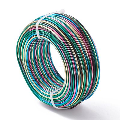 5 Segment Colors Round Aluminum Craft Wire AW-E002-2mm-B07-1