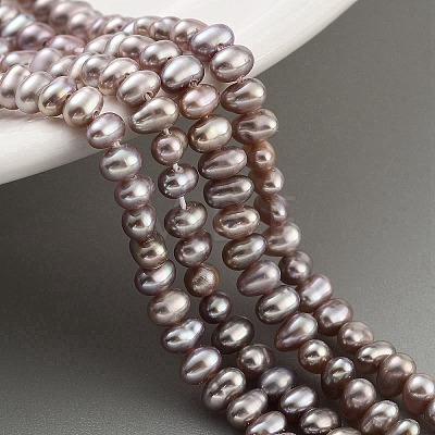 Natural Cultured Freshwater Pearl Beads Strands PEAR-C003-33C-1