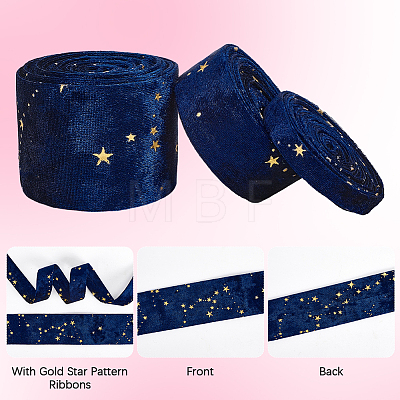 6M 3 Styles Velvet Ribbon OCOR-CY0004-86-1
