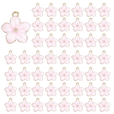 50Pcs Zinc Alloy Enamel Pendants FIND-HY0005-31-1