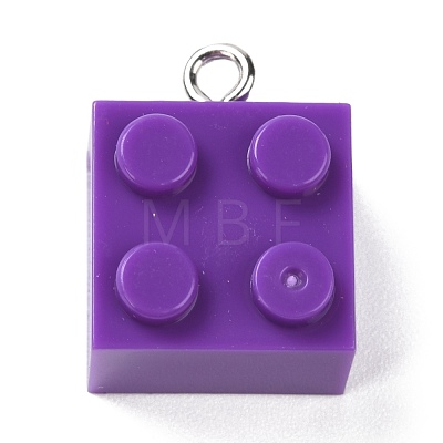 Resin Pendants RESI-E017-A11-1