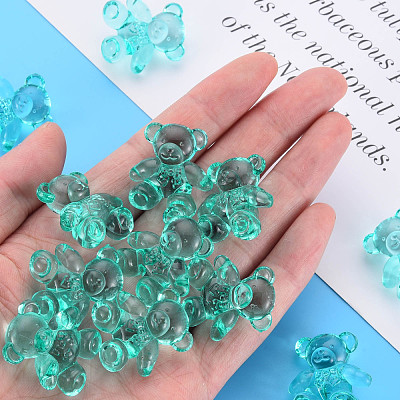 Transparent Acrylic Beads MACR-S373-71-B02-1