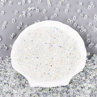 FGB Transparent Colours Glass Seed Beads SEED-Q040-07A-B01-1