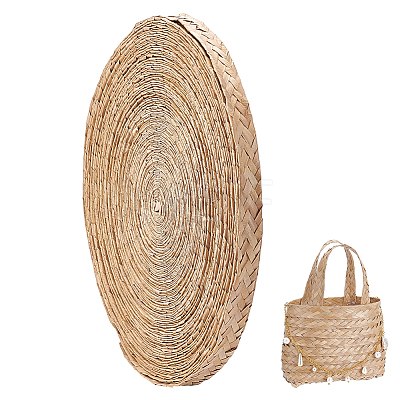 Handmade Woven Crafts Frond Ribbon DIY-NB0015-67A-1