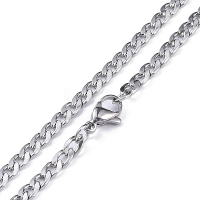304 Stainless Steel Pendant Necklaces NJEW-C042-06P-1