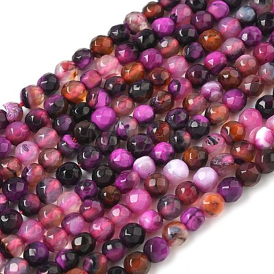 Natural Agate Beads Strands X-G-H302-A01-10-1