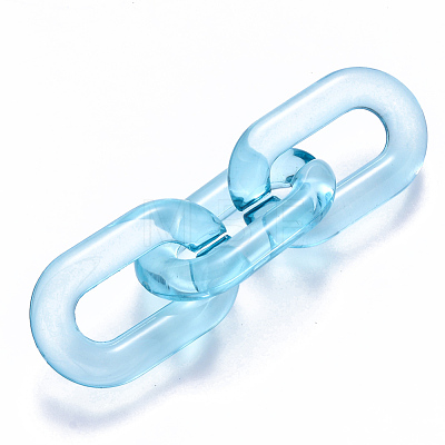 Transparent Acrylic Linking Rings OACR-S036-006A-J09-1