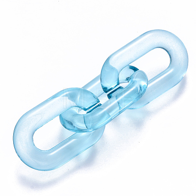 Transparent Acrylic Linking Rings OACR-S036-006A-J09-1