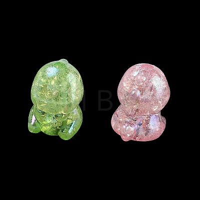 Transparent Crackle Acrylic Beads AC-CBA4496-03-1
