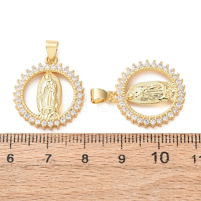 Religion Brass Pendants CU-B197-03G-E-1