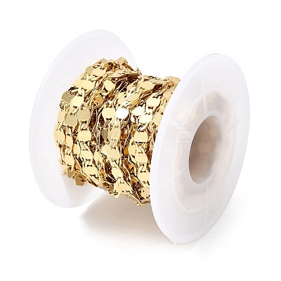 Brass Horse Eye Link Chains CHC-Z002-02G-1