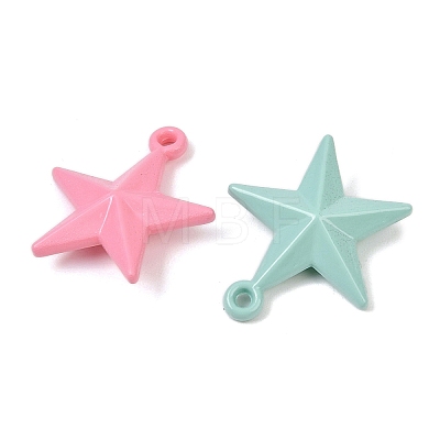 Opaque Acrylic Pendants MACR-C039-09-1