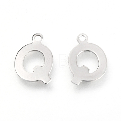 Non-Tarnish 201 Stainless Steel Charms STAS-C021-06P-Q-1