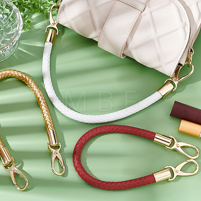 SUPERFINDINGS 3Pcs 3 Colors PU Leather Bag Strap FIND-FH0003-69-1