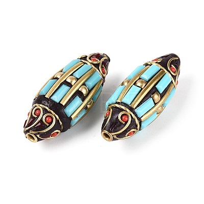 Handmade Indonesia Beads IPDL-N004-10C-1