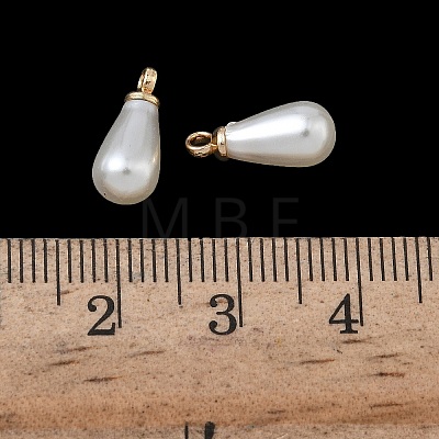 ABS Plastic Pearl Pendants FIND-Z105-03B-02G-1