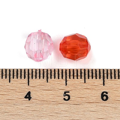 Transparent Acrylic Beads OACR-Q015-01A-1