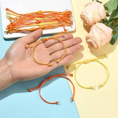 24Pcs Polyester Cord Bracelets Making AJEW-FS00006-1