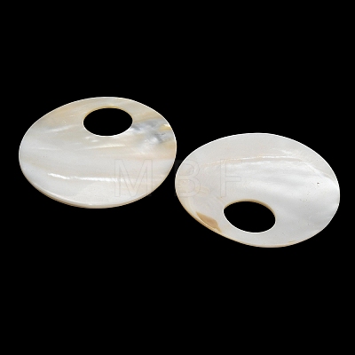 Natural Freshwater Shell Big Pendants SH-CBA93AD-16-1