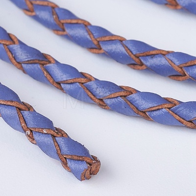 Braided Leather Cords WL-P002-13-A-1