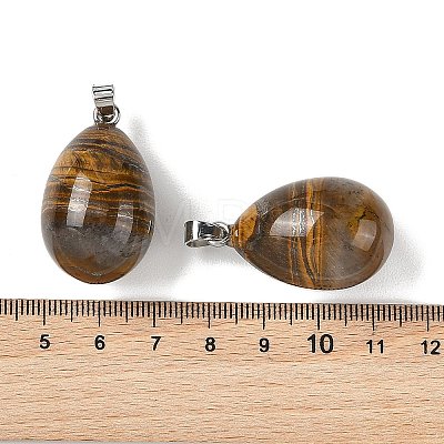 Natural Tiger Iron Pendants GG-K002-08A-05-1