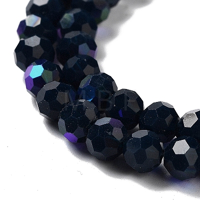 Opaque Glass Beads Strands EGLA-A035-P6mm-L35-1